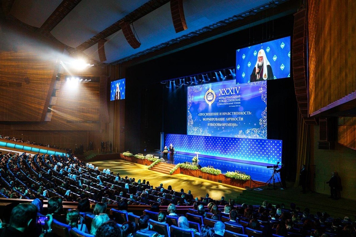 Делегация Тольяттинской епархии приняла участие в работе пленарного заседания XXXIV Международных Рождественских образовательных чтений