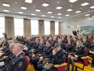 В Самаре проходит Расширенное заседание коллегии ГУ МВД России по Самарской области