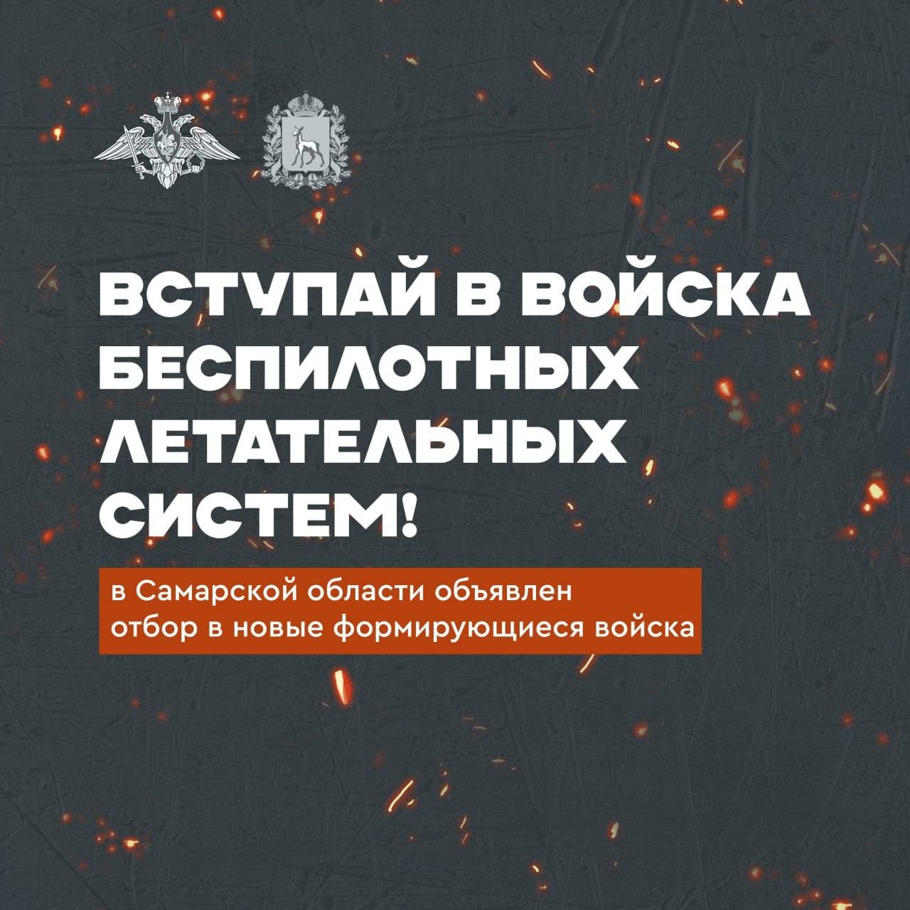 Самарская область объявила о формировании войск беспилотных систем