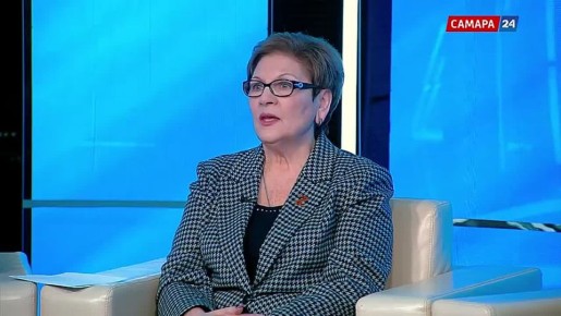 Поздравление с Днем защитника Отечества руководителя фракции «Единая Россия» в Самарской Губернской Думе Екатерины Кузьмичевой