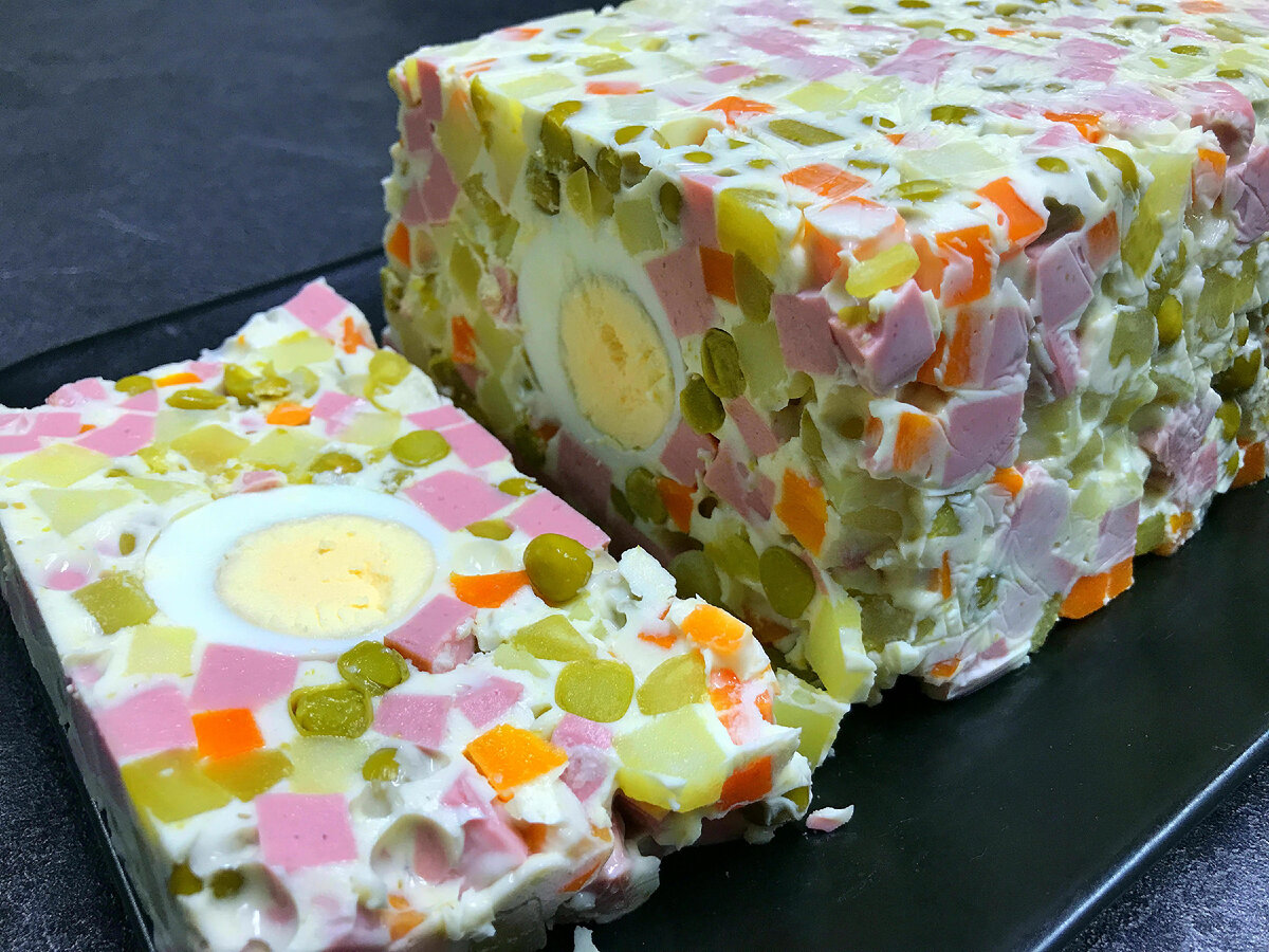 Салат оливье: привычный вкус в новом свете