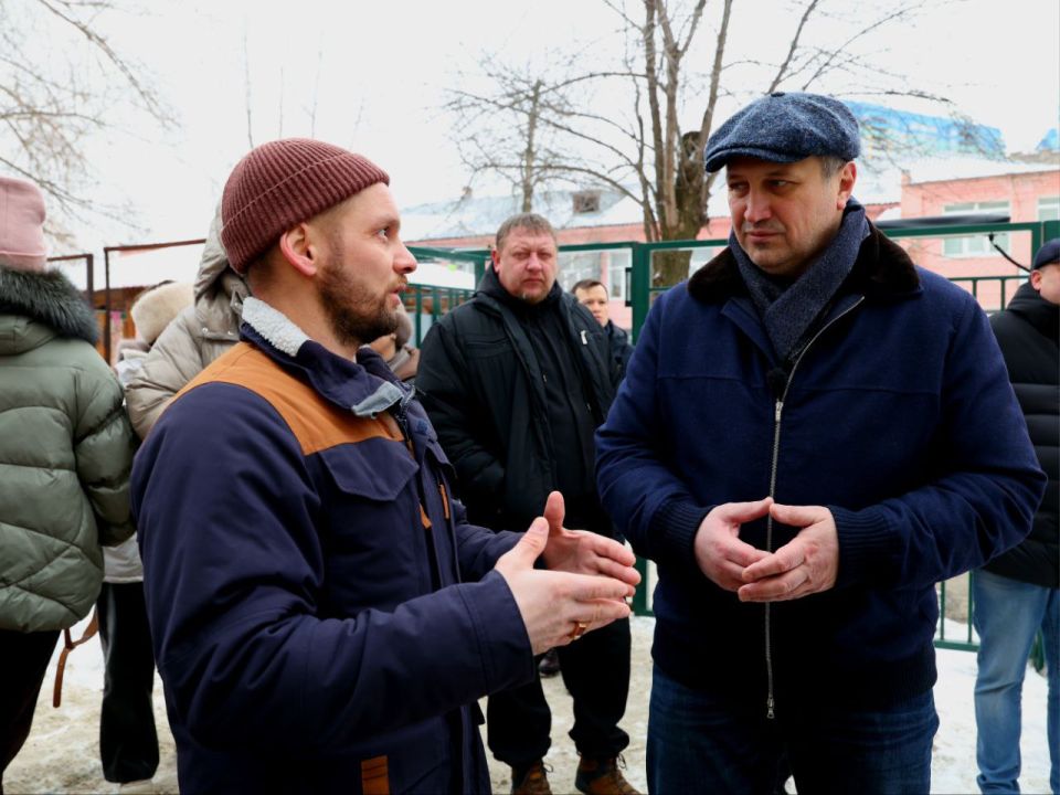 Иван Носков: Провел очередной объезд территорий, был по нескольким адресам в Октябрьском и Советском районах