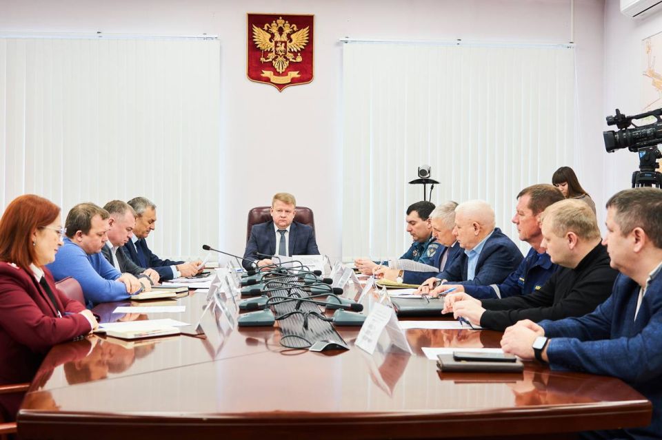 В Сызрани состоялось заседание городской паводковой комиссии под председательством исполняющего обязанности главы города Андрея Советкина