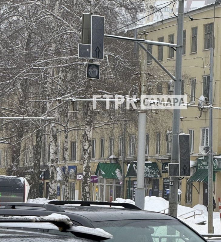 В Самаре вновь приостановили работу светофоров 6 марта