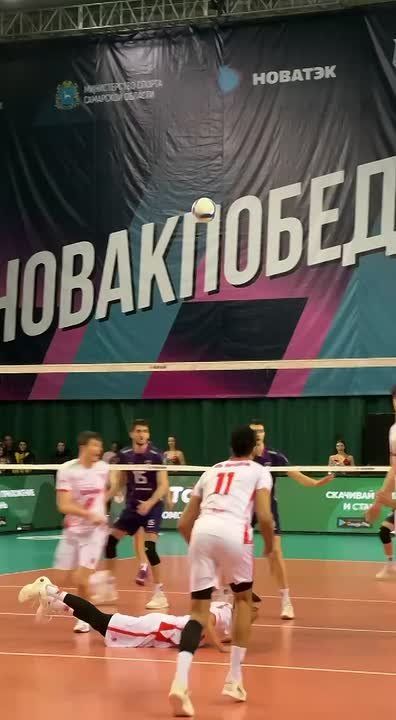 Волейболисты «Белогорья» победили «Нову» в матче Суперлиги