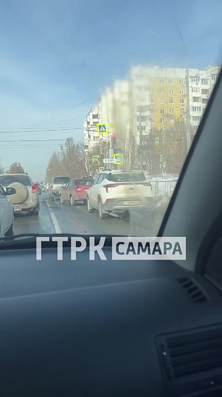 Ещё одна авария с участием трёх авто