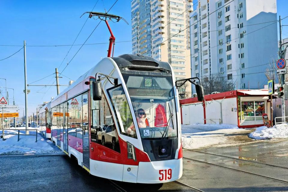 В Самаре пустят бесплатные автобусы на период капремонта трамвайной линии