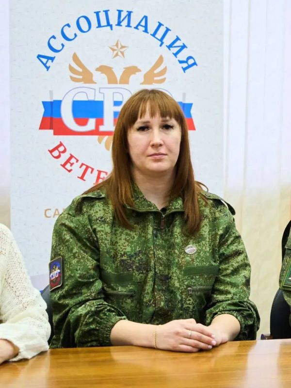 Аксинья Яровая — первая женщина в Самарской области, вступившая в Ассоциацию ветеранов СВО