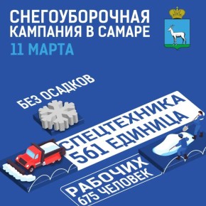 Снегоуборочная кампания в Самаре