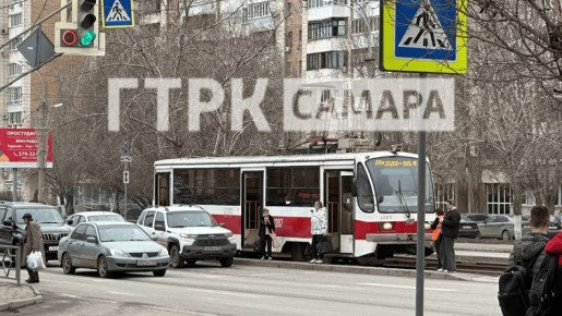 В Самаре в ночь с 27 на 28 марта стартовал ремонт трамвайных путей на проспекте Ленина