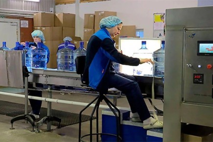 Самарский производитель питьевой воды сэкономил время и увеличил выпуск продукции