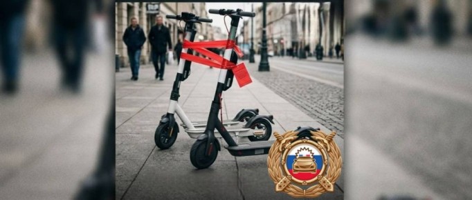 Пресечено управление электросамокатами несовершеннолетними