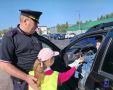 В Самарской области сотрудники Госавтоинспекции и юные инспекторы движения провели профилактическую акцию