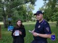 В Самарской области сотрудники полиции напомнили жителям о безопасности на водоёмах