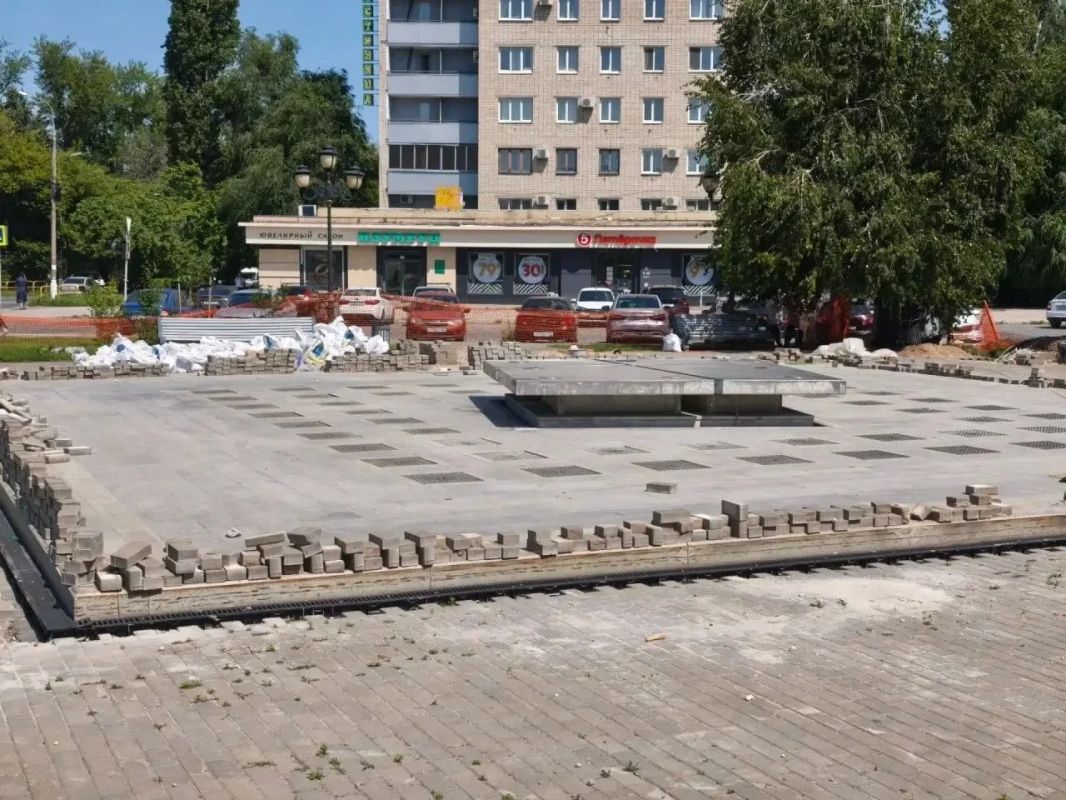 В Тольятти завершают ремонт фонтана «Звезда»