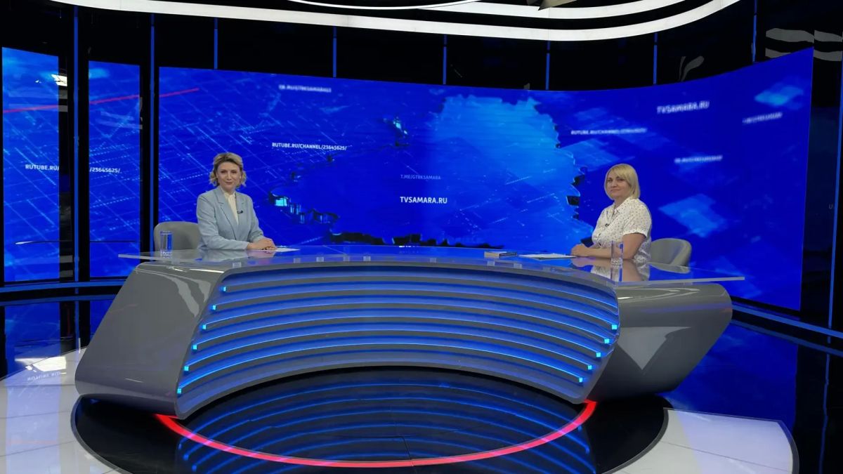 В главной студии ГТРК "Самара" побывала Елена Баландина, главный государственный инспектор, начальник отдела Средневолжской межрегиональной территориальной Государственной инспекции труда