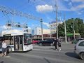 В районе пересечения Московского шоссе с 4-м проездом, прямо у ТЦ «Русь на Волге», сломался трамвай маршрута №20