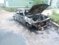 Ночью в Подстепках сгорел автомобиль