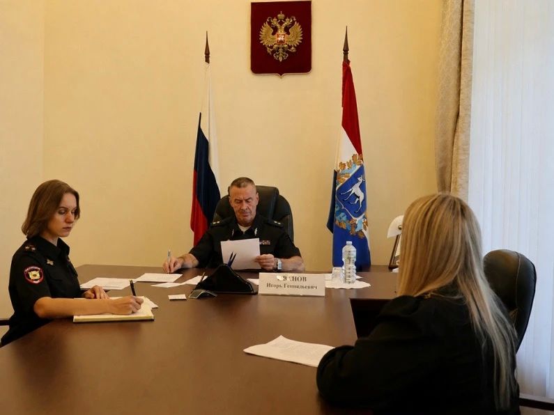 Начальник ГУ МВД России по Самарской области генераллейтенант полиции Игорь Иванов провел прием граждан в Приёмной Президента Российской Федерации