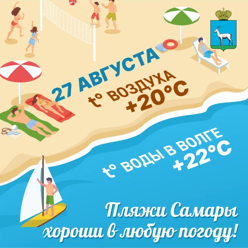 Осень уже стучится, но Волга пока не отпускает лето