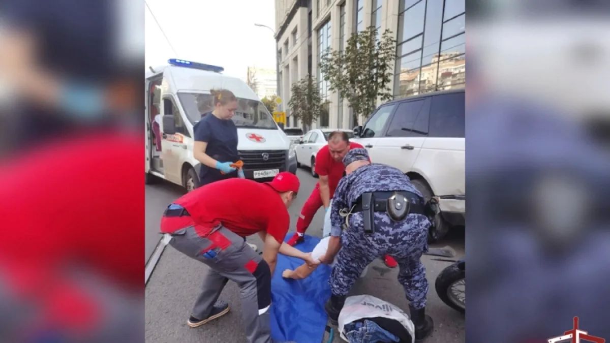 В Самаре росгвардейцы помогли пострадавшему в ДТП остановить сильное кровотечение
