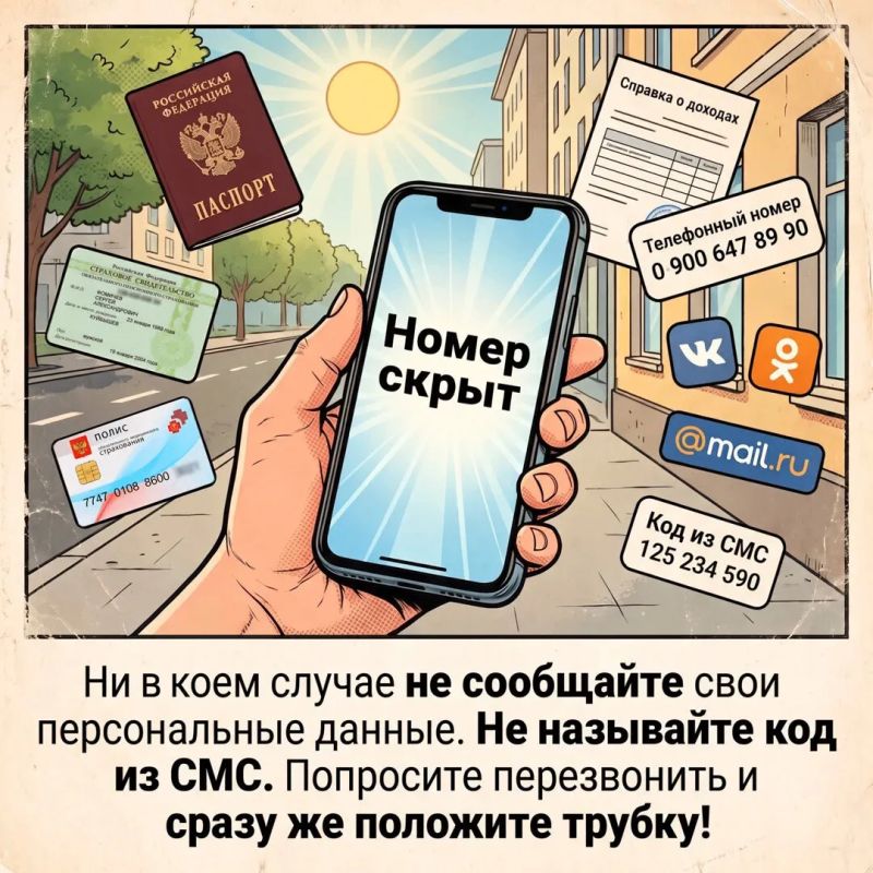 «Дорога каждая минута! Срочно возьмите телефон и продиктуйте код из СМС!» «Дорога каждая минута! Срочно возьмите телефон и продиктуйте код из СМС!»