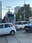 2 сентября на Ново-Садовой случилась авария в первый день открытия трамвайных путей