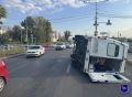Скорая столкнулась с легковушкой на Мехзаводе