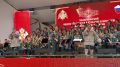 В Струковском саду в Самаре прошел праздничный концерт Академического Ордена «За заслуги в культуре и искусстве» ансамбля песни и пляски войск национальной гвардии Российской Федерации