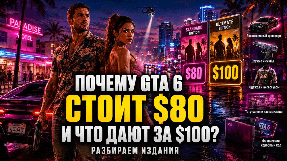 GTA 6: стоит ли инвестировать в Ultimate Edition за 100 долларов?