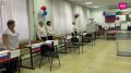 Традиционно во время открытия избирательных участков прозвучал гимн России