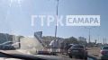 Массовая авария заблокировала Московское шоссе на выезде из Самары 19 сентября
