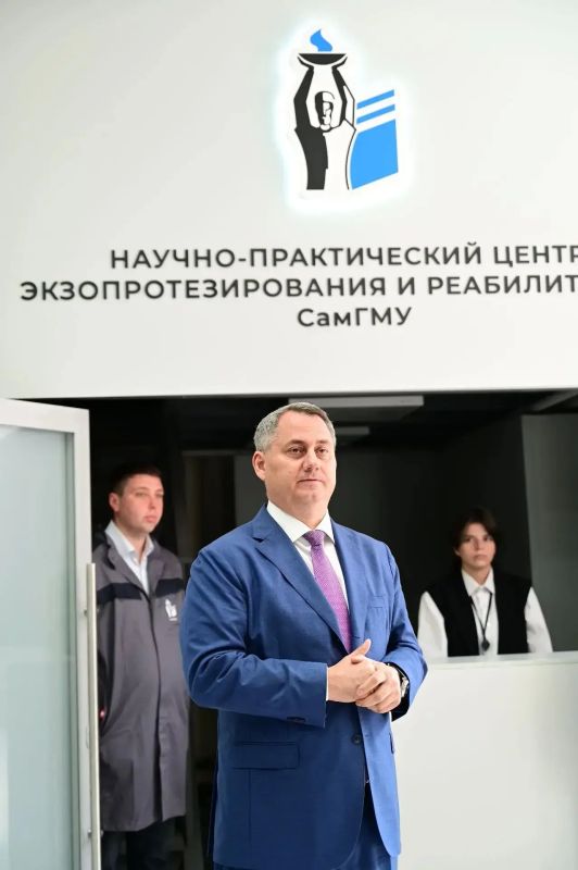 Вячеслав Федорищев: Научно-практический центр экзопротезирования и реабилитации открыли в Самарском медицинском университете Вячеслав Федорищев: Научно-практический центр экзопротезирования и реабилитации открыли в Самарском медицинском университете