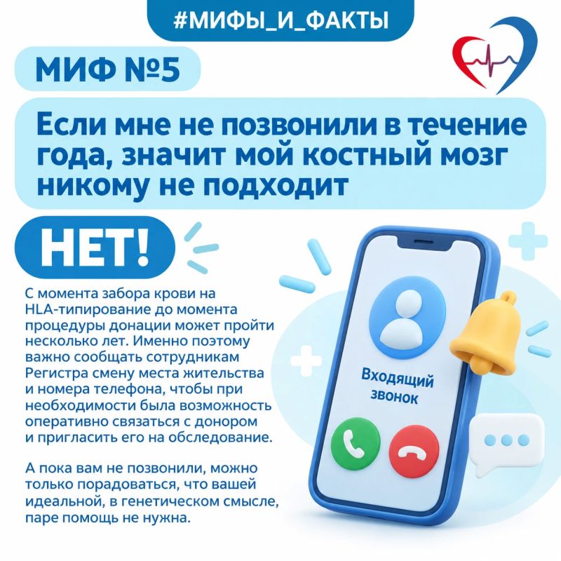 ТОП-10 мифов о донорстве костного мозга ТОП-10 мифов о донорстве костного мозга