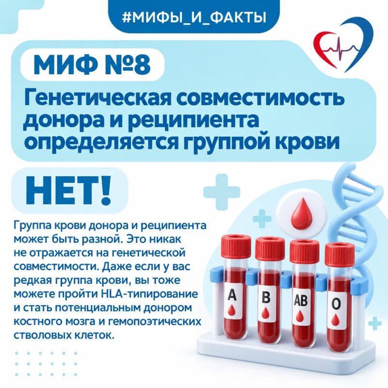 ТОП-10 мифов о донорстве костного мозга ТОП-10 мифов о донорстве костного мозга