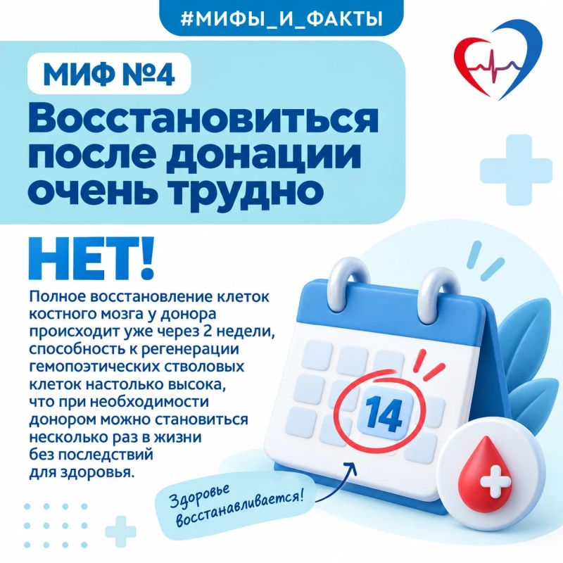 ТОП-10 мифов о донорстве костного мозга ТОП-10 мифов о донорстве костного мозга