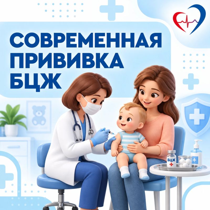 Прививка БЦЖ спасает детей от тяжелых форм туберкулёза