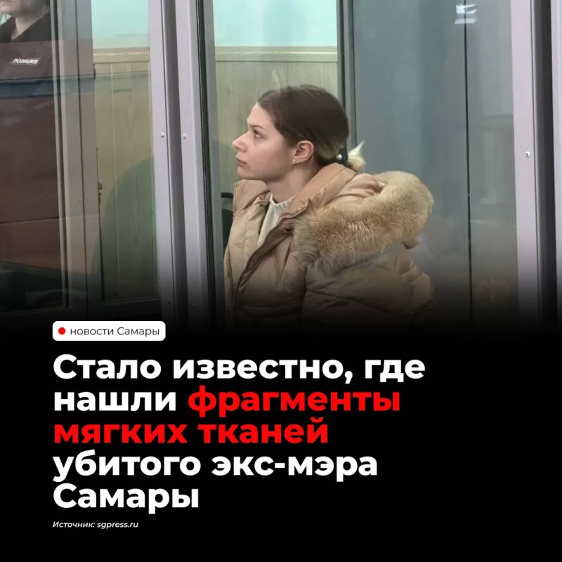 На заседании Самарского областного суда по делу об убийстве экс-мэра Виктора Тархова и его жены Натальи сообщили, что фрагменты мягких тканей погибших находили по всей комнате квартиры — на потолке, стенах, полу и гардине