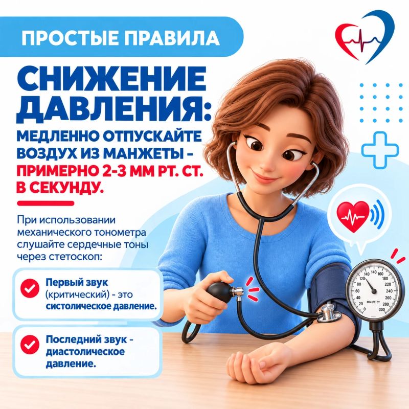 Правила измерения давления Правила измерения давления