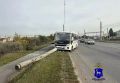 Автобус протаранил столб в Сызрани