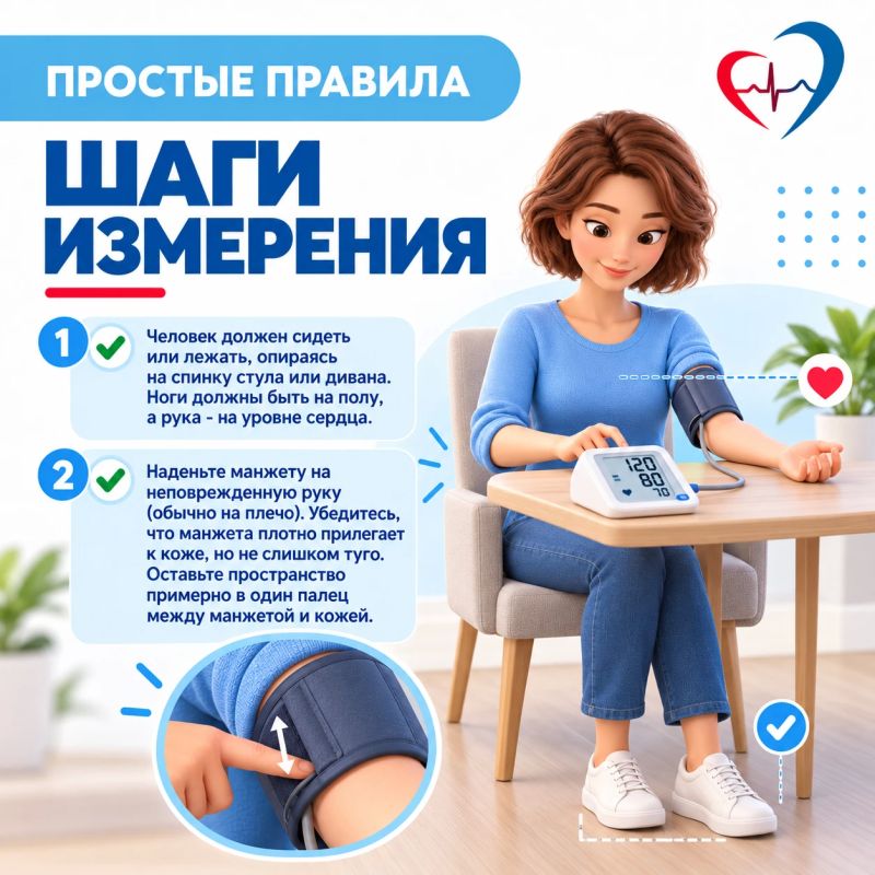 Правила измерения давления Правила измерения давления