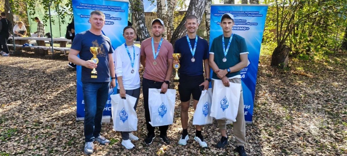 Сотрудники самарского МЧС завоевали серебро на соревнованиях по легкоатлетическому кроссу
