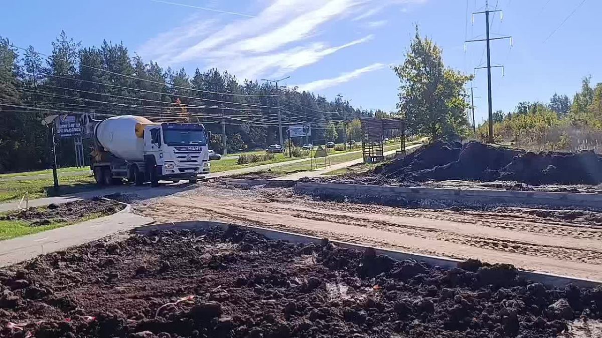 В Тольятти продолжается обустройство долгожданной велопешеходной дорожки в Портпоселке!