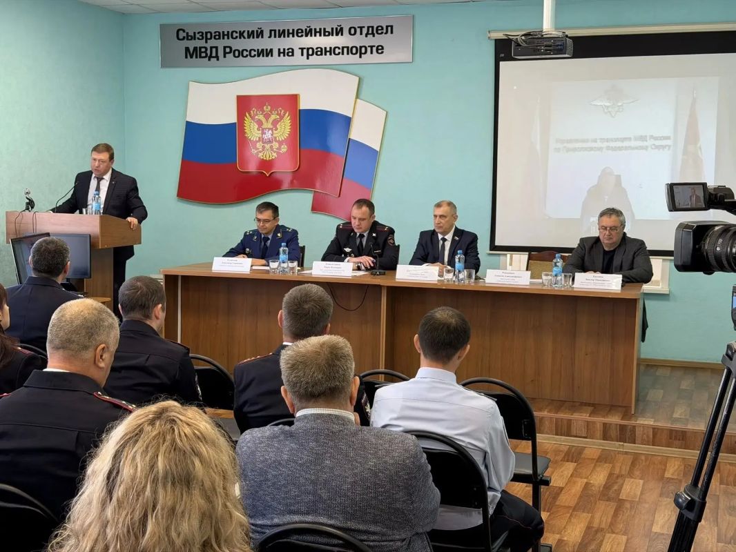 В Сызранском ЛО МВД России на транспорте подвели итоги работы за 9 месяцев 2026 года В Сызранском ЛО МВД России на транспорте подвели итоги работы за 9 месяцев 2026 года