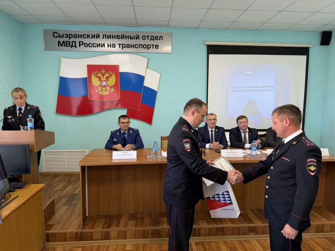 В Сызранском ЛО МВД России на транспорте подвели итоги работы за 9 месяцев 2026 года