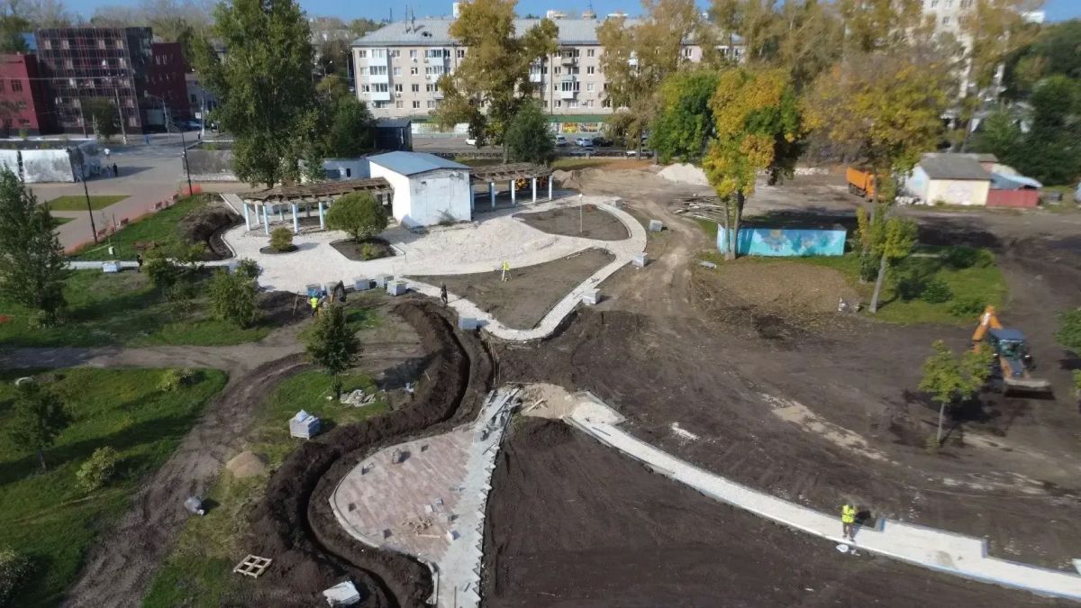 Благоустройство в Тольятти: успеваем до холодов! Благоустройство в Тольятти: успеваем до холодов!