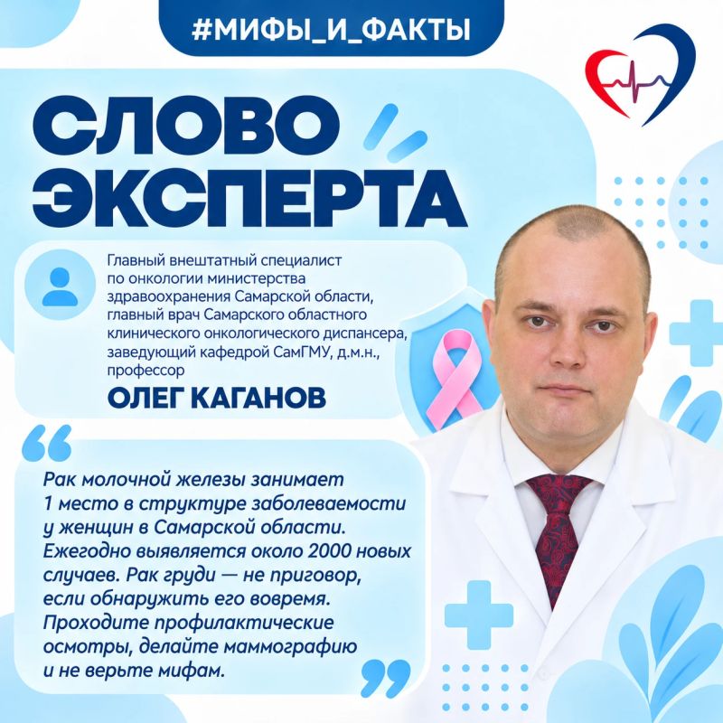Эксперт: "Маммография помогает обнаружить опухоль на ранней стадии, когда шансы на излечение самые высокие" Эксперт: "Маммография помогает обнаружить опухоль на ранней стадии, когда шансы на излечение самые высокие"