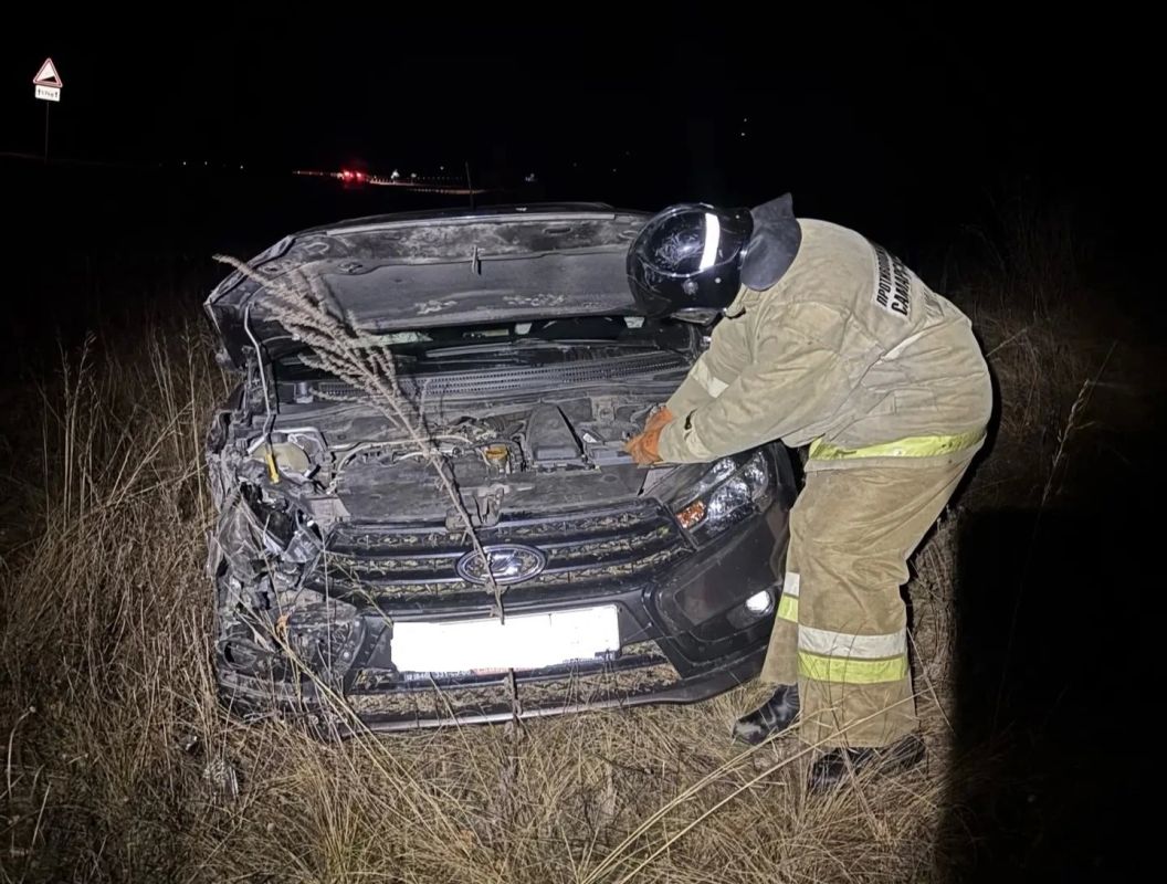 В столкновении двух Lada Vesta в Самарской области пострадали три человека