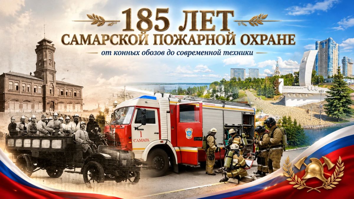 185 лет Самарской пожарной охране: от первых указов до современной службы