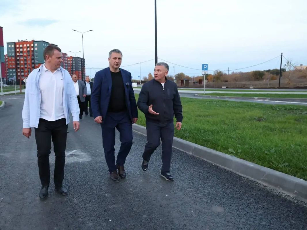 Глава Самары проверил готовность новой магистрали в Куйбышевском районе